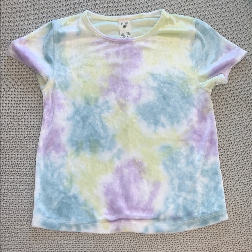 Free people velvet top